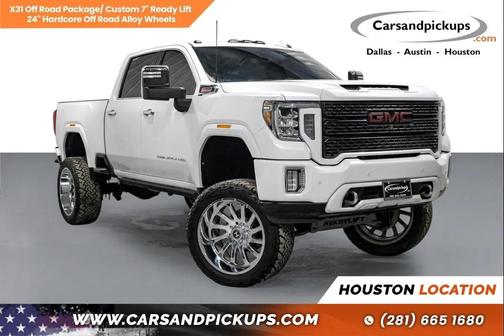 White Frost Tricoat 2022 GMC Sierra 2500 Denali