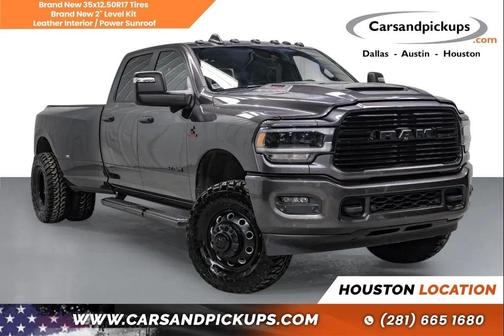 Granite Crystal Metallic Clearcoat 2024 RAM 3500 Laramie Crew Cab 4x4 8' Box