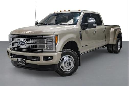 WHITE GOLD 2018 Ford F-350 Platinum