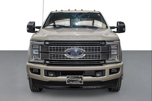 WHITE GOLD 2018 Ford F-350 Platinum