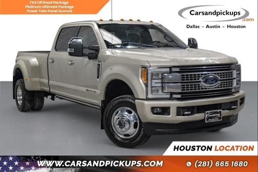 WHITE GOLD 2018 Ford F-350 Platinum