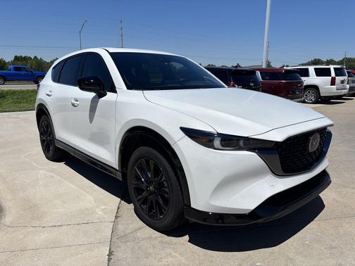 Rhodium White Metallic 2024 Mazda CX-5 2.5 Carbon Turbo