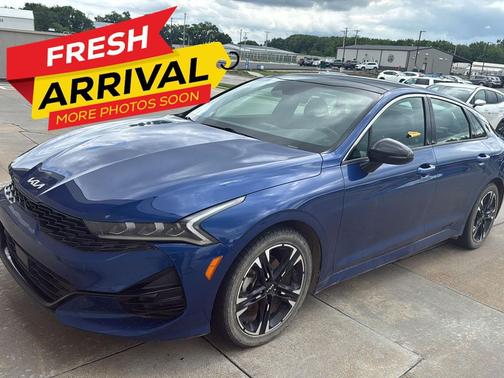 Sapphire Blue 2022 Kia K5 GT-Line
