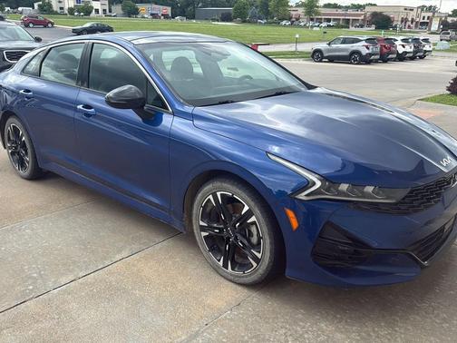 Sapphire Blue 2022 Kia K5 GT-Line