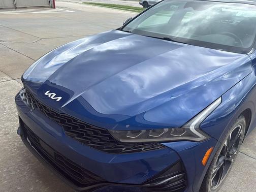 Sapphire Blue 2022 Kia K5 GT-Line
