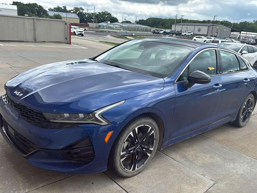 Sapphire Blue 2022 Kia K5 GT-Line