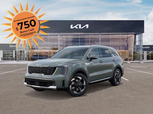 Cityscape Green 2026 Kia Sorento Hybrid EX