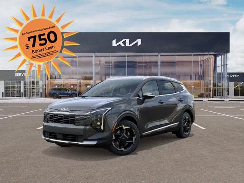 Gravity Gray 2026 Kia Sportage Hybrid EX