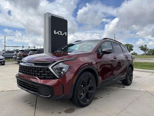 Dawning Red 2025 Kia Sportage X-Line