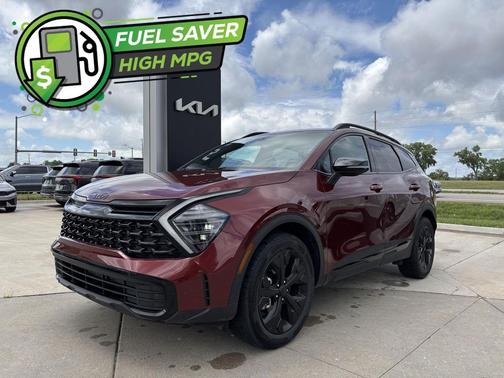 Dawning Red 2025 Kia Sportage X-Line