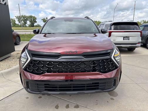 Dawning Red 2025 Kia Sportage X-Line