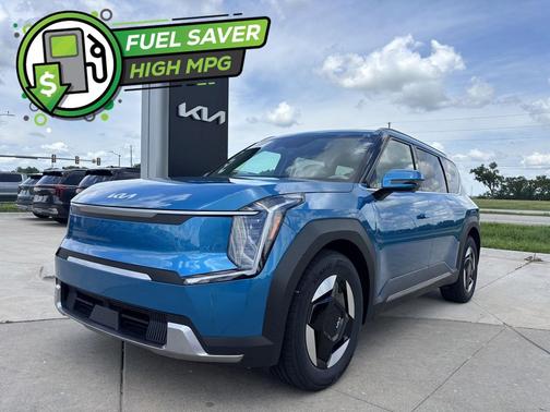 Ocean Blue 2024 Kia EV9 Wind