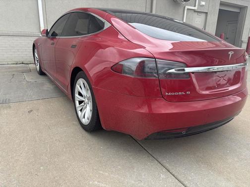 Red Multi-Coat 2016 Tesla Model S