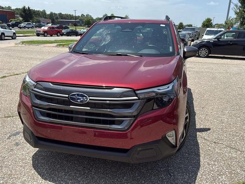 Crimson Red Pearl 2025 Subaru Forester Hybrid Premium