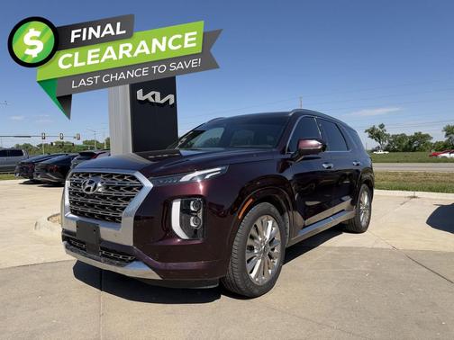 Sierra Burgundy 2020 Hyundai PALISADE Limited