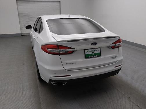 White 2019 Ford Fusion Titanium