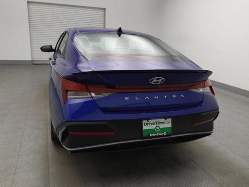 Intense Blue 2025 Hyundai ELANTRA Sport