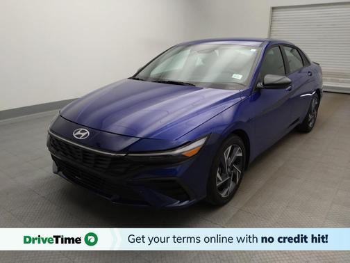Intense Blue 2025 Hyundai ELANTRA Sport
