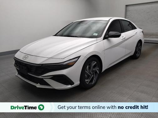 Serenity White 2025 Hyundai ELANTRA Sport