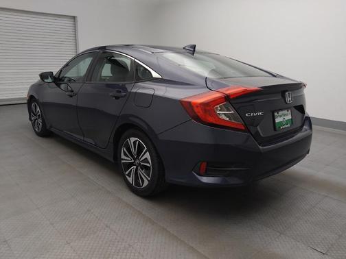 Modern Steel Metallic 2017 Honda Civic EX-L