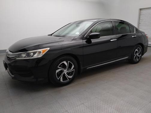 Black 2017 Honda Accord LX