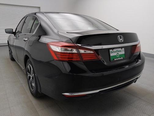 Black 2017 Honda Accord LX