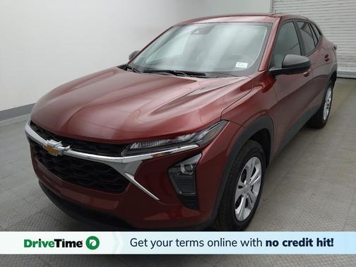 Crimson Metallic 2025 Chevrolet Trax LS