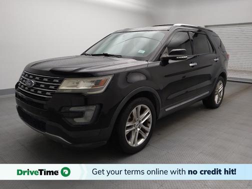 Shadow Black 2017 Ford Explorer Limited