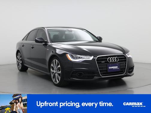 Black 2015 Audi A6 Premium Plus