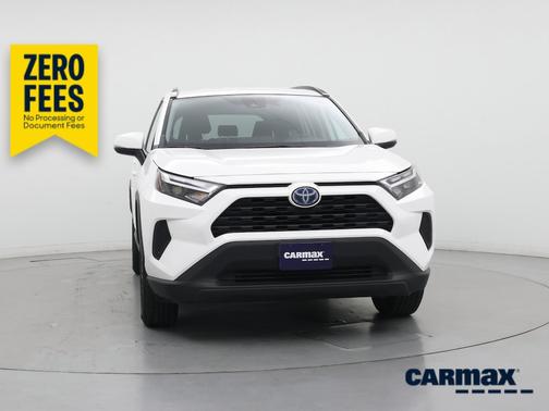 White 2024 Toyota RAV4 Hybrid LE