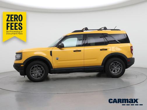 Yellow 2022 Ford Bronco Sport Big Bend