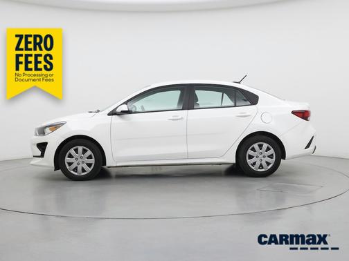 White 2023 Kia Rio LX