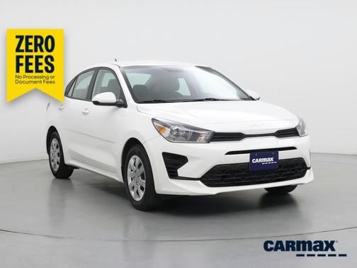 White 2023 Kia Rio LX