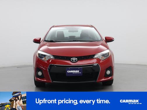 Red 2014 Toyota Corolla S Plus