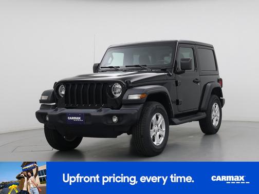 Black 2022 Jeep Wrangler Sport S