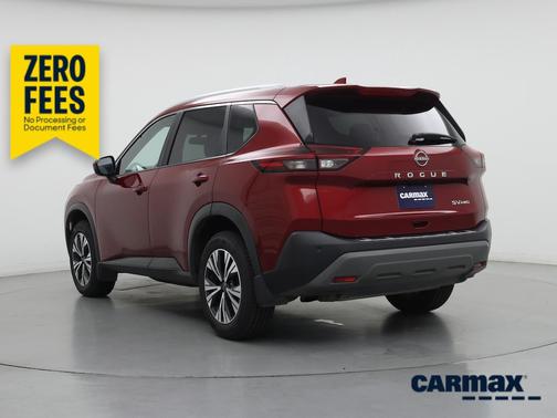 Red 2023 Nissan Rogue SV