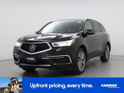 Black 2017 Acura MDX