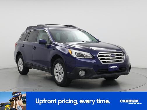 Blue 2017 Subaru Outback 2.5I Premium