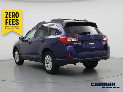 Blue 2017 Subaru Outback 2.5I Premium