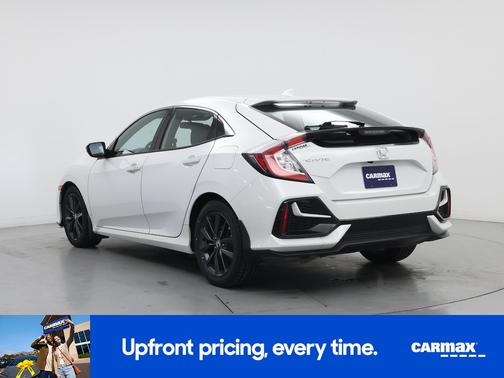 White 2021 Honda Civic EX