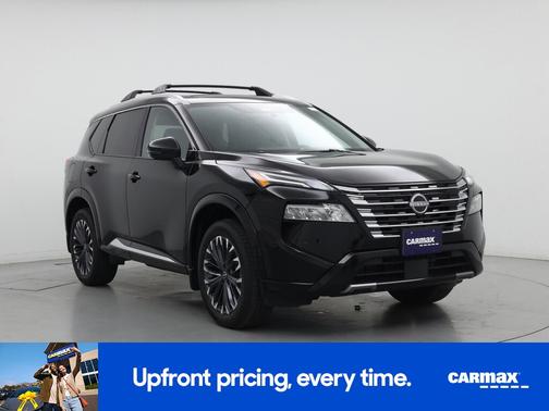 Black 2025 Nissan Rogue Platinum