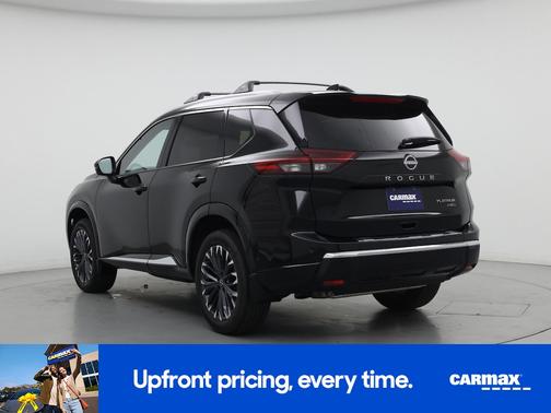 Black 2025 Nissan Rogue Platinum