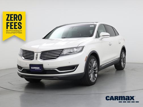 White 2017 Lincoln MKX Reserve