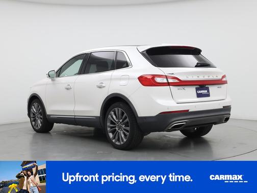White 2017 Lincoln MKX Reserve