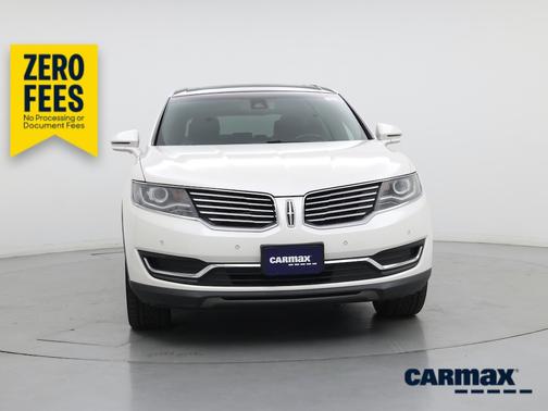 White 2017 Lincoln MKX Reserve