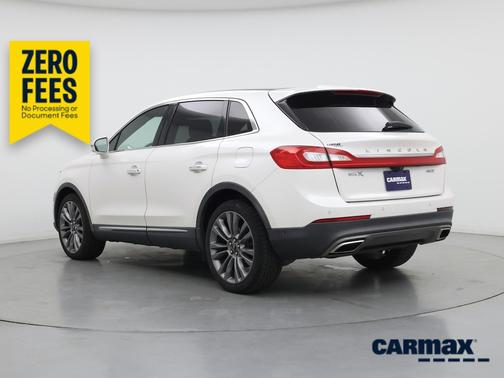White 2017 Lincoln MKX Reserve