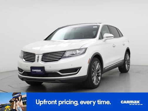 White 2017 Lincoln MKX Reserve