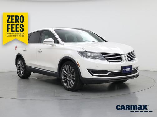 White 2017 Lincoln MKX Reserve