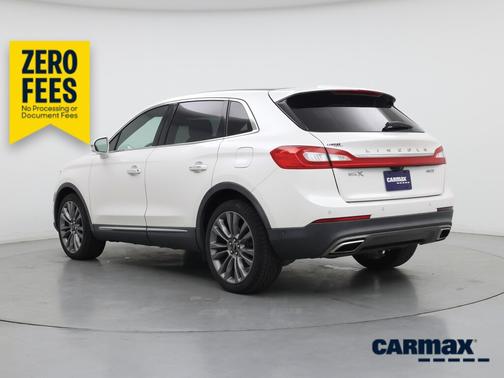 White 2017 Lincoln MKX Reserve