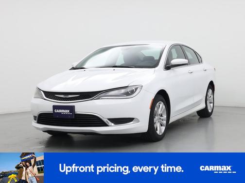 White 2015 Chrysler 200 Limited
